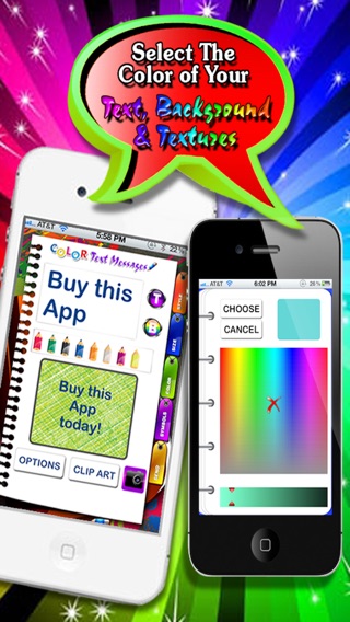 Color Text Messages on the App Store