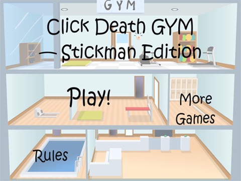 Screenshots of Click Death Gym - Stickman Edition for iPad