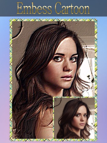 Screenshots of Cartoon Sketch Avatar Free - Pink Pencil & Coloring Toon Camera Photo Effects for iPad