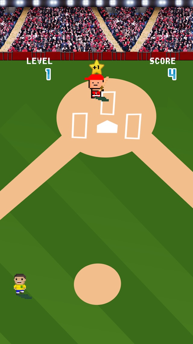 Screenshots of A Tiny Baseball Player - Free 8-Bit Retro Pixel Baseball for iPhone