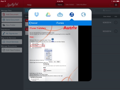 iPad Screenshot 3