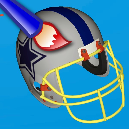 Football Helmet 3D - Design your helmet decals