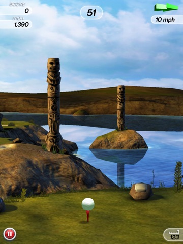 Flick Golf HD для iPad