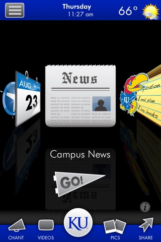 University of Kansas screenshot