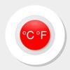 Thermometer Deluxe - Wetter auf einer Karte mit Tabellen und Vorhersage