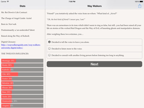 Way Walkers: University для iPad