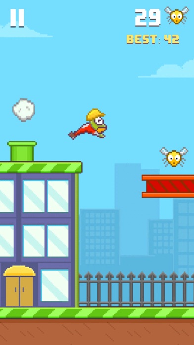 Screenshots of Hoppy Frog 2 - City Escape for iPhone