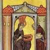 Hildegard Of Bingen Artworks Stickers personification 