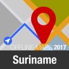 Suriname Offline Map and Travel Trip Guide suriname map 