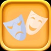 Theatre Stickers - Theatre Emoji Mask Set theatre loveseat 
