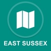 East Sussex, UK : Offline GPS Navigation east uk 