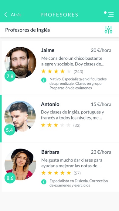 Captura de pantalla del iPhone 1