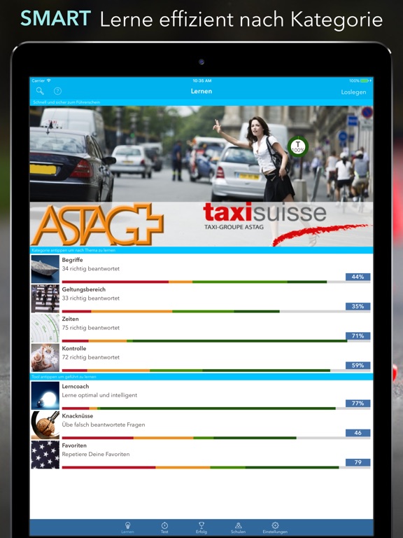 iTheorie Taxiprüfung Schweizのおすすめ画像1