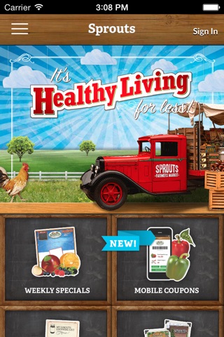 Sprouts Farmers Market screenshot