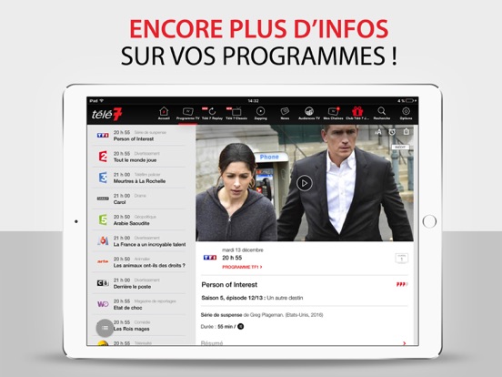 Capture d’écran iPad 2