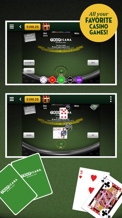 Tropicana ac blackjack rules