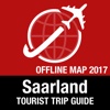 Saarland Tourist Guide + Offline Map saarland map 