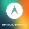 Shandong Province Offline GPS : Car Navigation where is shandong china 