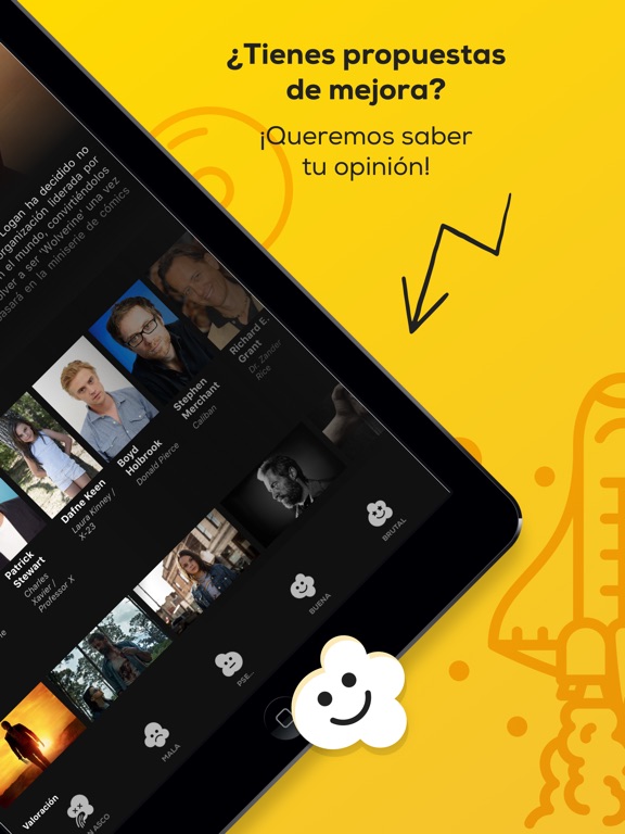 Captura de pantalla del iPad 4