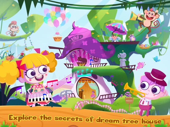 Kids Dream Tree House - Fun & Educational Games на iPad