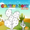 Cactus Pics Kids-Adult Family Paint Colouring Book sturgis 2012 adult pics 