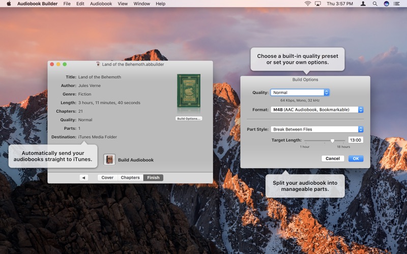 audiobook builder mac