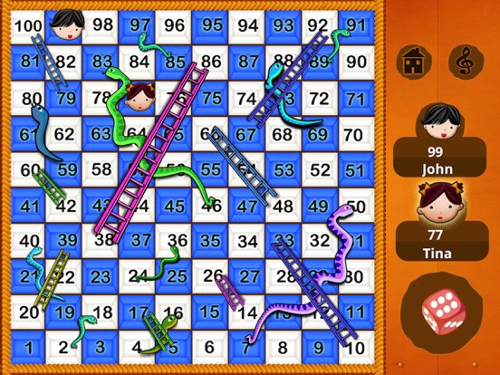 Скачать игру Snakes And Ladders By Tinytapps