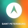 Saint Petersburg, Russia Offline GPS 1 saint petersburg russia 