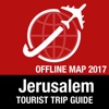 Jerusalem Tourist Guide + Offline Map jerusalem on map 