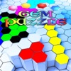 Блок с шестигранной Gem Puzzle