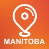 Manitoba, Canada - Offline Car GPS map of manitoba canada 