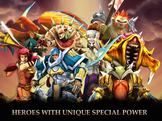 Скачать игру Legendary Heroes - offline MOBA