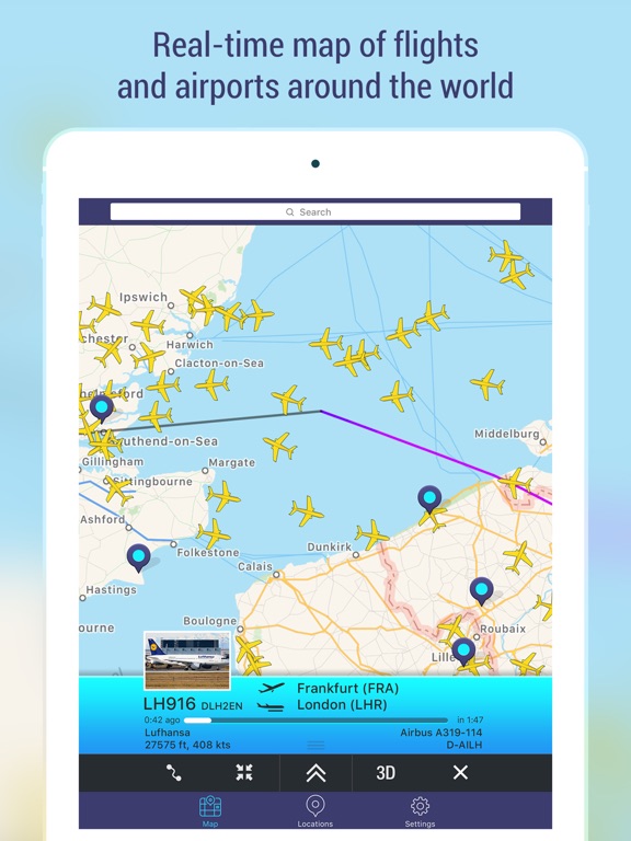Flight Tracker - Online Status Plane*のおすすめ画像1