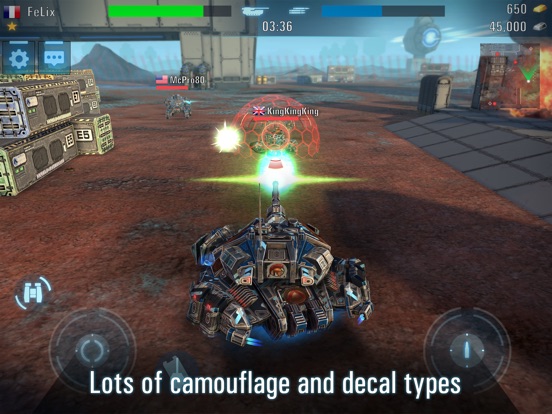 how to play tanks vs robots on a pc