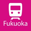 Fukuoka Rail Map fukuoka 