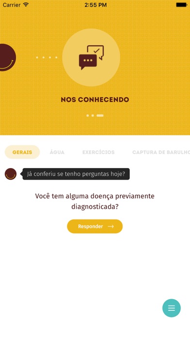 Captura de tela do iPhone 3