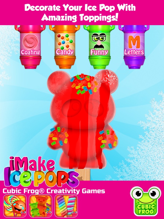 Скачать игру Конструктор фруктового льда для детей-iMake IcePop