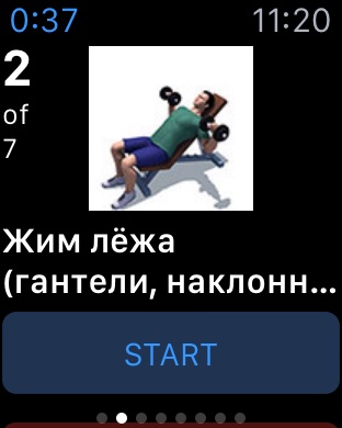 Снимок экрана iPhone 1