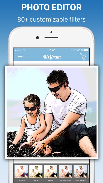 Screenshots of Mixgram - Photo Collage Maker, Picture Editor, Camera Layout.s & Sticker.s for iPhone
