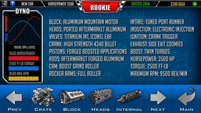 Screenshots of Door Slammers Drag Racing for iPhone