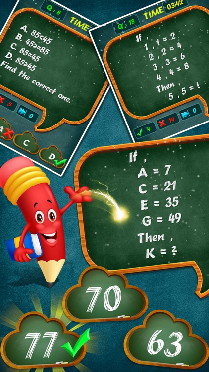 Math quiz - IQ test: Maths Master Brain test games by Vimal Sakariya