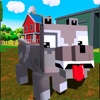 Blocky Dog: Farm Survival Full survival craft 