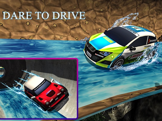 Frozen Water Car Racing Rally для iPad
