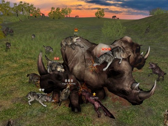 Screenshots of Wolf Online for iPad