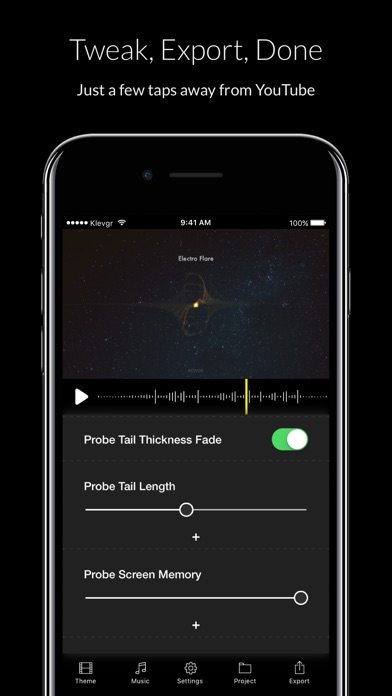 Wizibel - Audio Visualizer 앱스토어 스크린샷