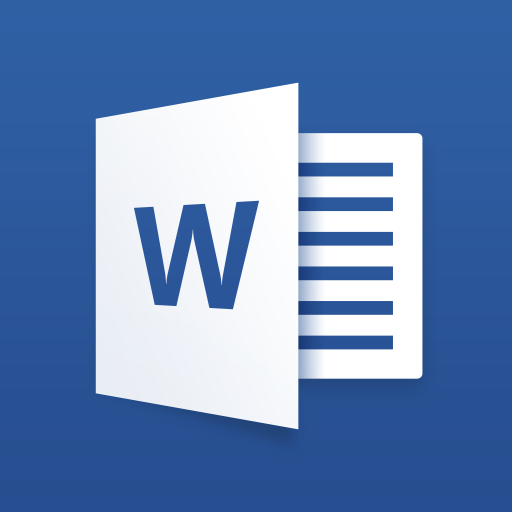 Microsoft Word App Icon