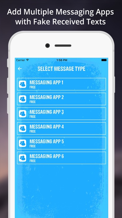 fake text message app download