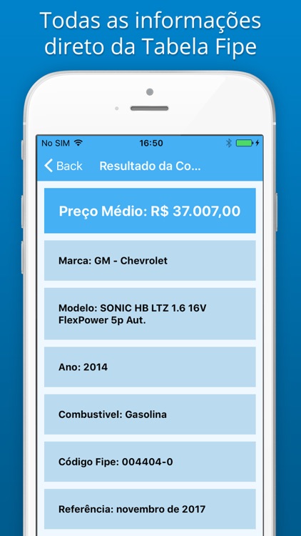 Tabela Fipe: Preço de Veículo by Caio Sbravatti Salvador