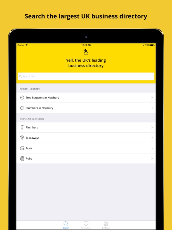 Yell Yellow Pages UK on the App Store