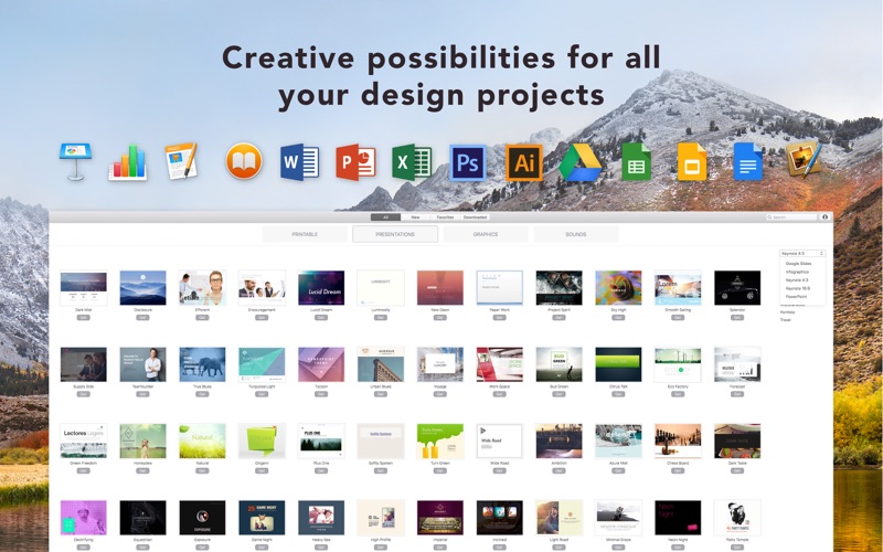 Graphic Node goes full throttle with new DesiGN Market - Templates app Image